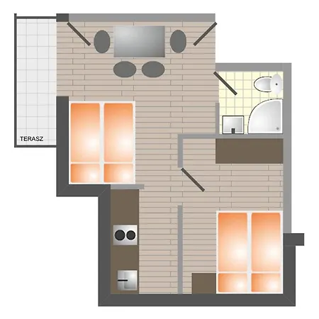 아파트 Kikoeto Balatonboglár